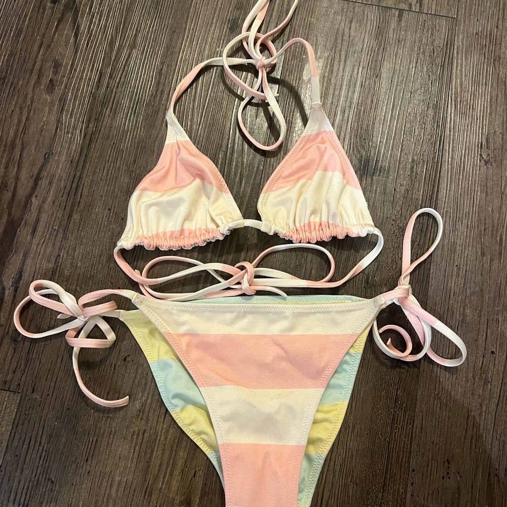 Solid & Striped Iris Reversible Bikini - image 6